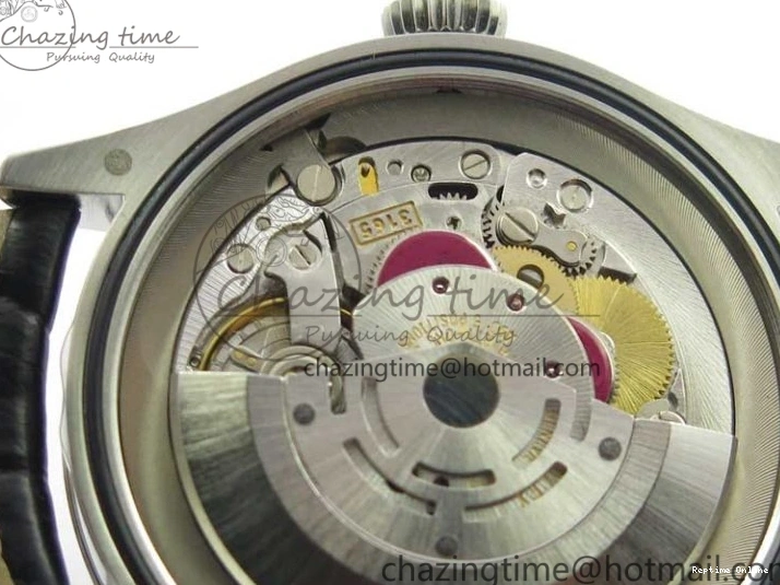 0510 Cellini 50519 Real Date SS BP Maker Best Edition Black Dial Sticks Markers on Black Leather Strap SA Affordable 3087